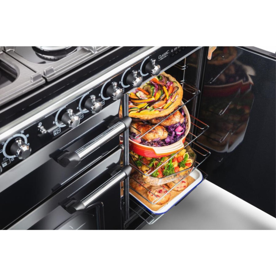 additioanl image for  RangeMaster DL 110 Dual Fuel Blue Brass 